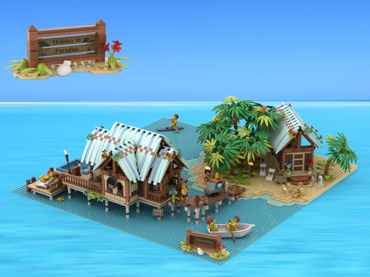 Lego discount island ideas