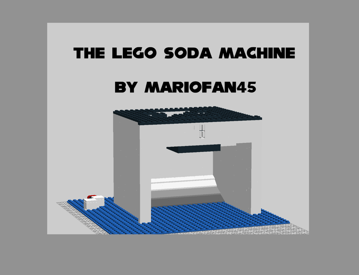 LEGO IDEAS Lego Soda Machine