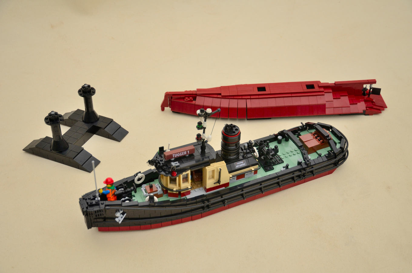 LEGO IDEAS - Small Fishing Boat, Large Scale