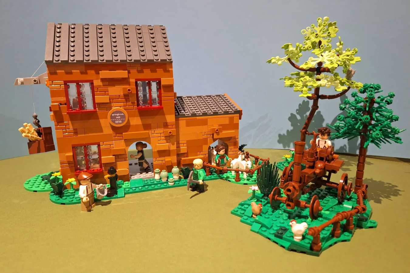 Lego little house sales on the prairie