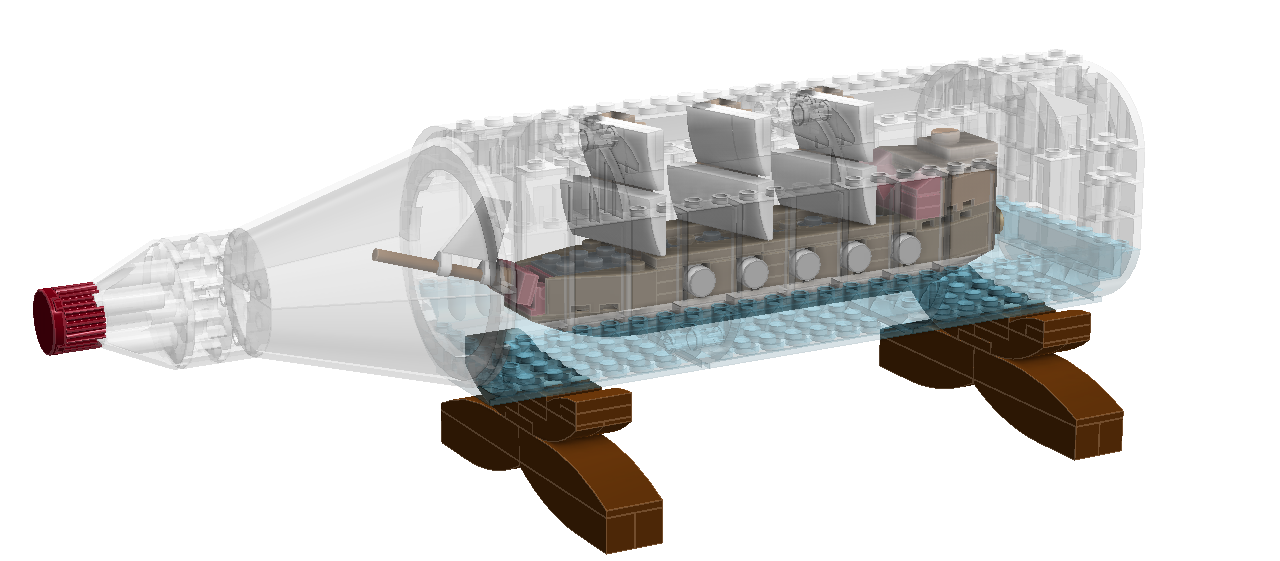LEGO IDEAS Ship in a Bottle