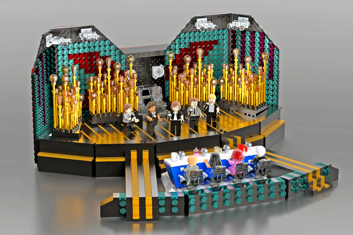 LEGO IDEAS - X Factor Studio Performance of the Song Story of My Life by  One Direction