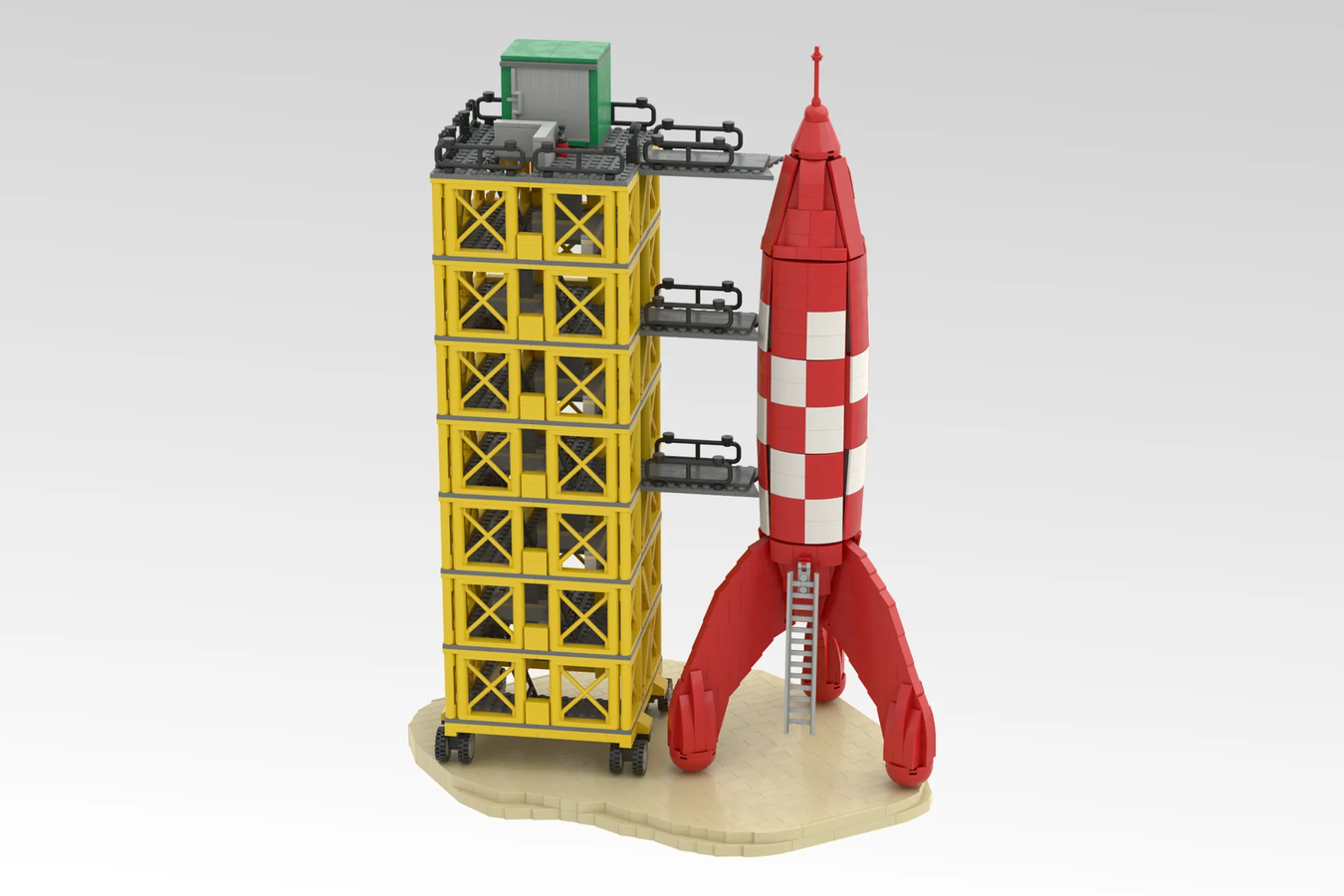 Lego moon online rocket