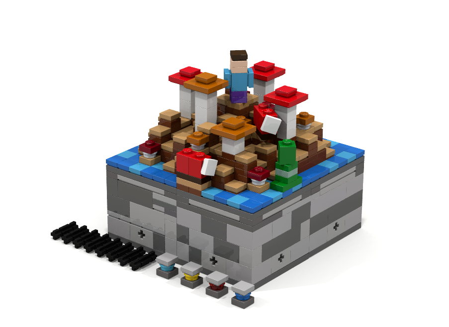 Lego mooshroom discount