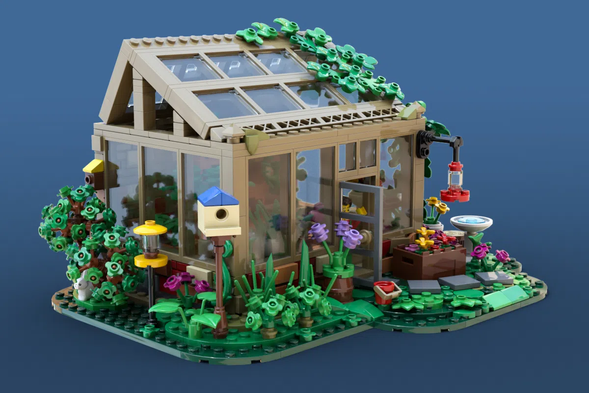 LEGO IDEAS - The Garden and Greenhouse