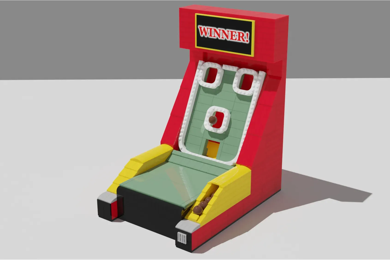 LEGO IDEAS Working LEGO SkeeBall Machine