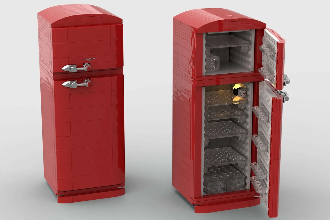 LEGO IDEAS Retro Design Fridge