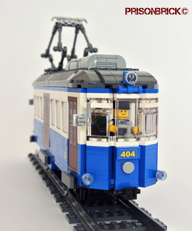 Lego tram outlet set