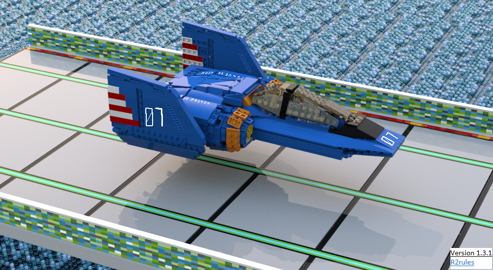 F Zero Blue Falcon