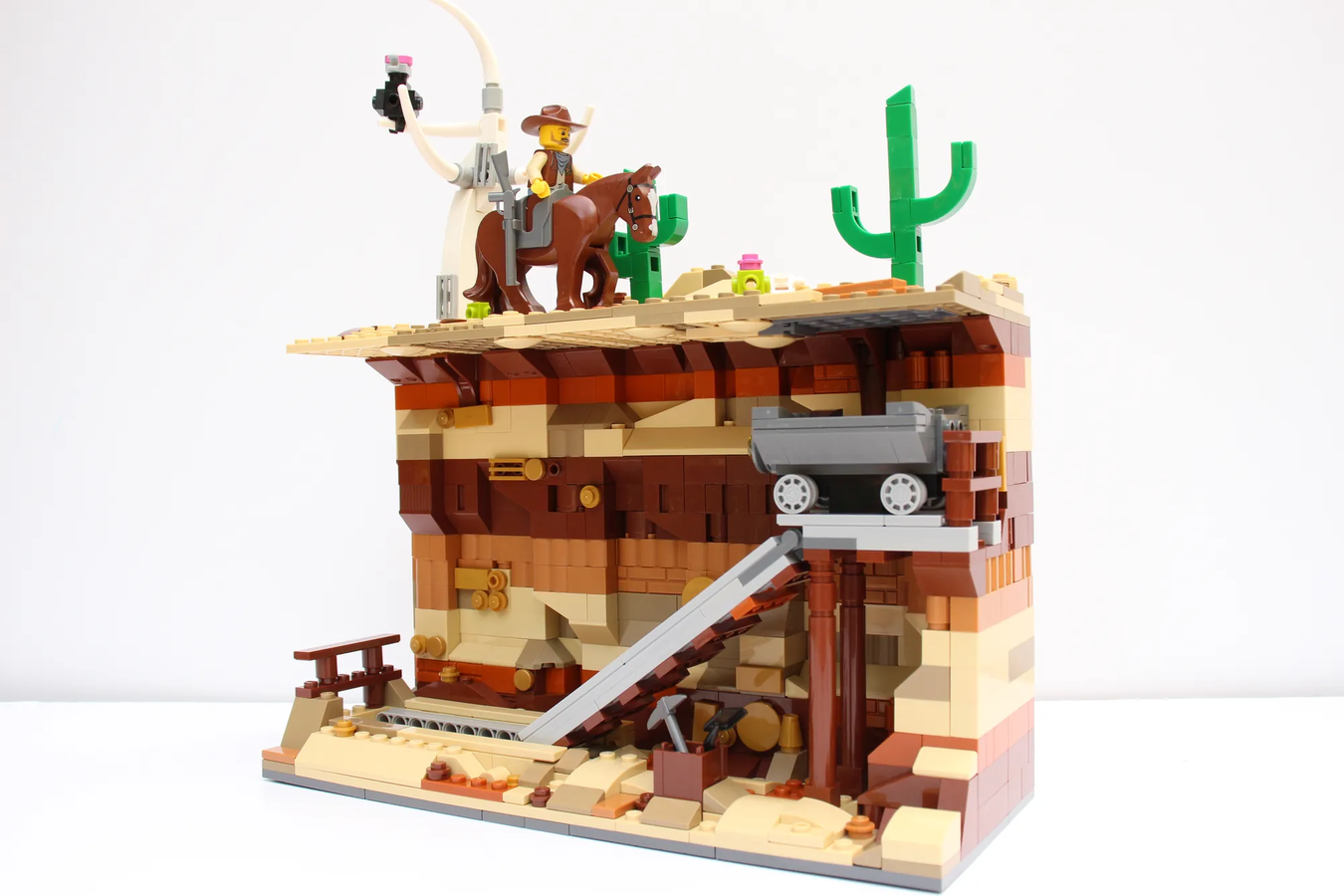 Lego gold best sale mine western