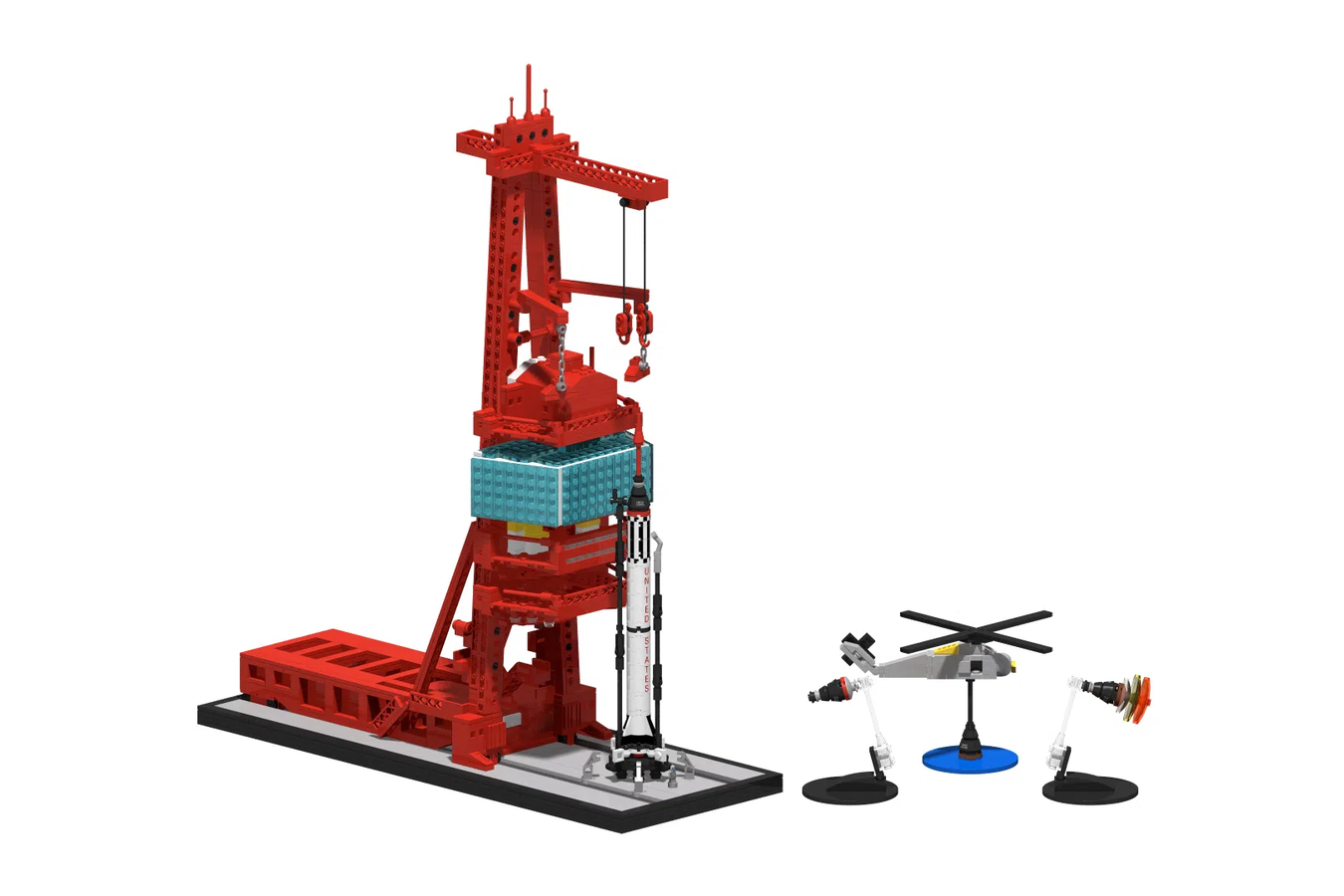 Lego best sale mercury rocket