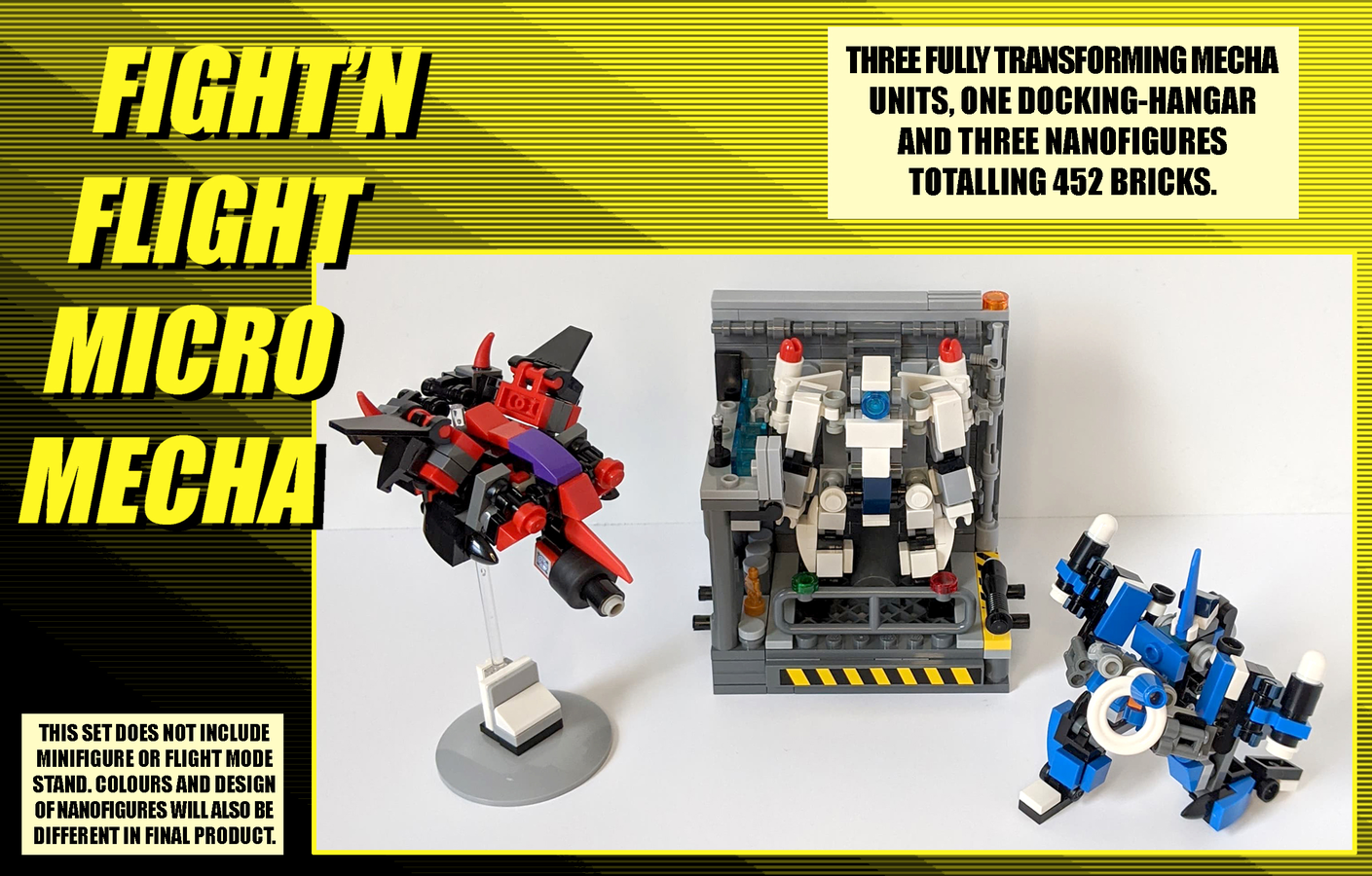 LEGO IDEAS Fight n Flight Micro Mecha