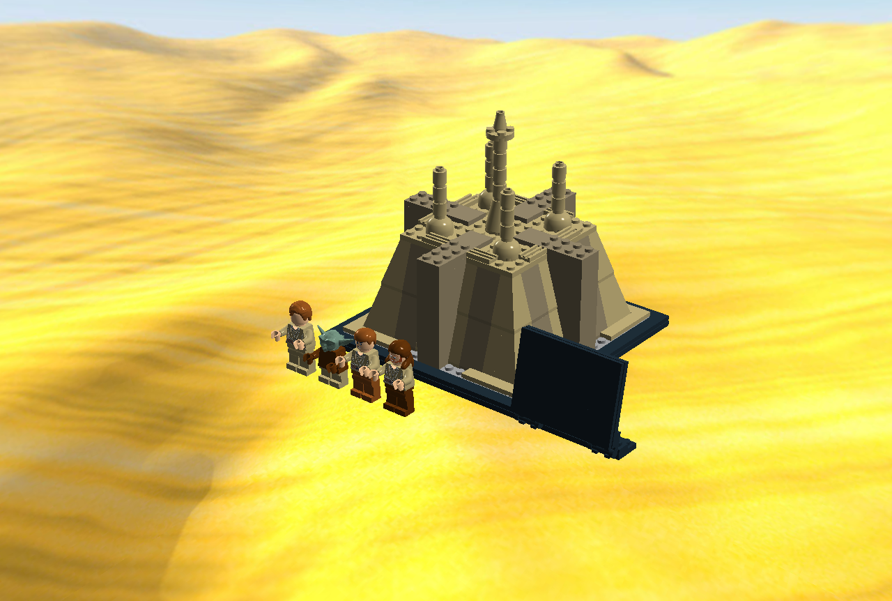 lego march on the jedi temple