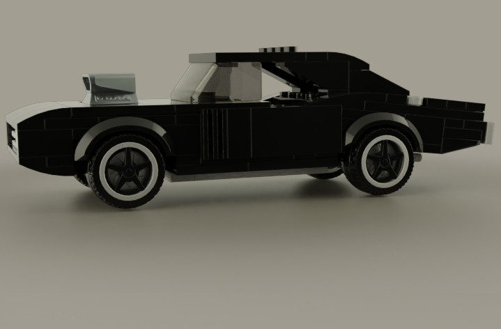 Лего dodge charger