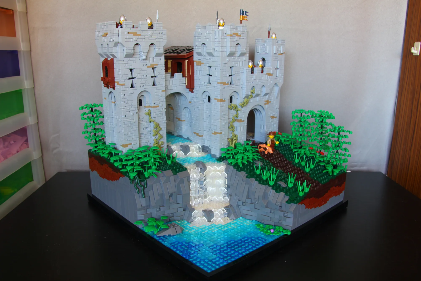 LEGO IDEAS Medieval Crown s Castle and Waterfall