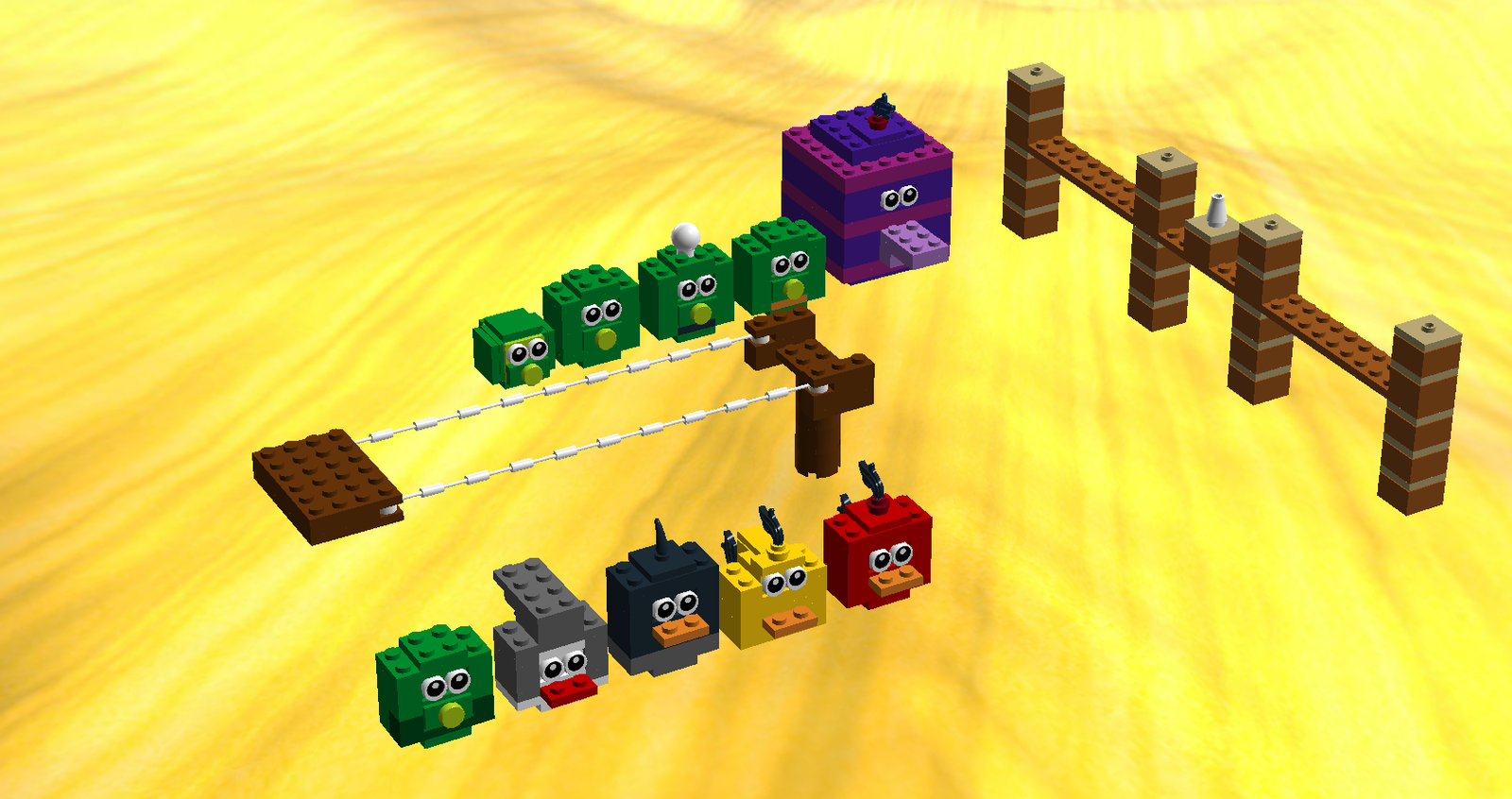 Lego angry sales birds games