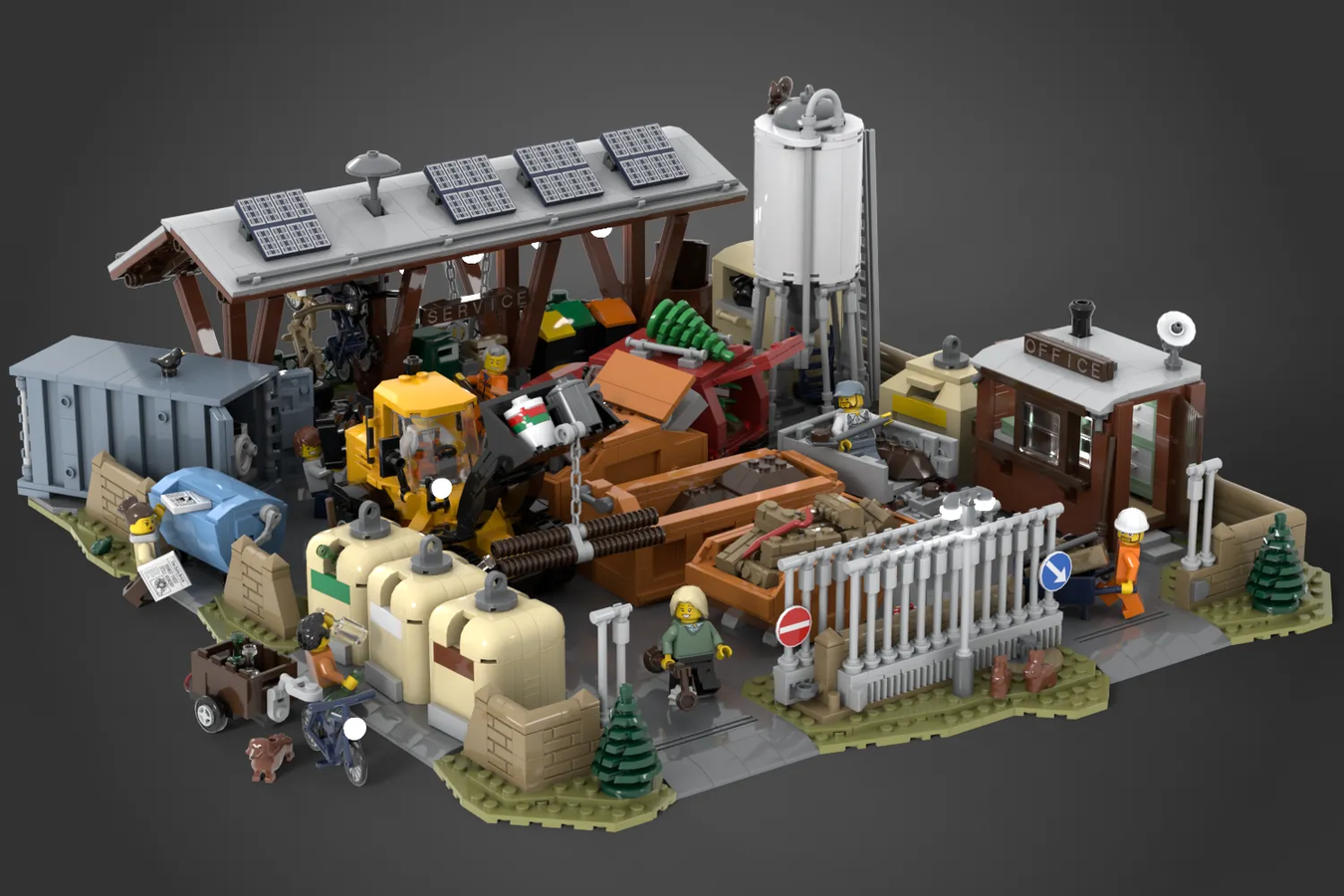 LEGO IDEAS Recycling Center
