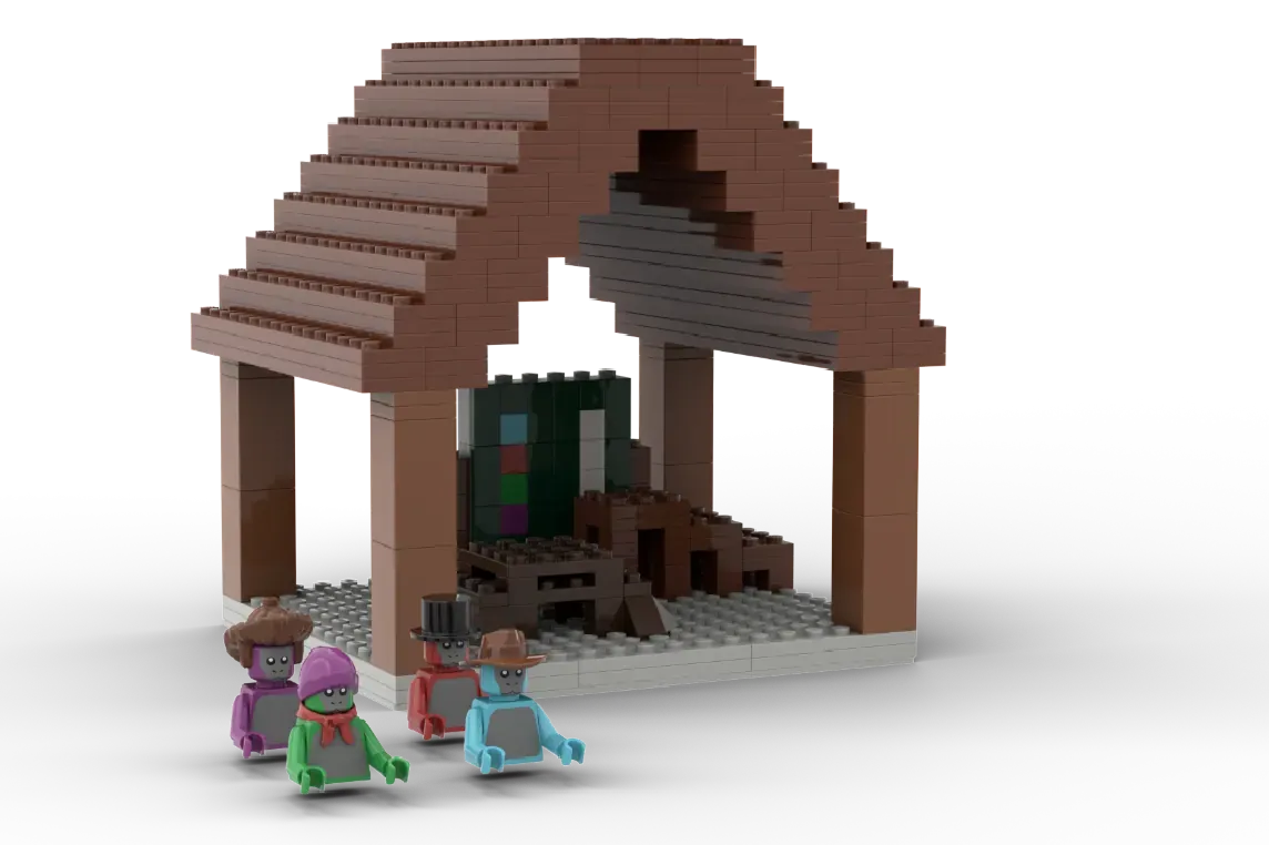 LEGO IDEAS Gorilla Tag Gazebo   Legacy