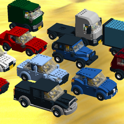 lego 2 seater car