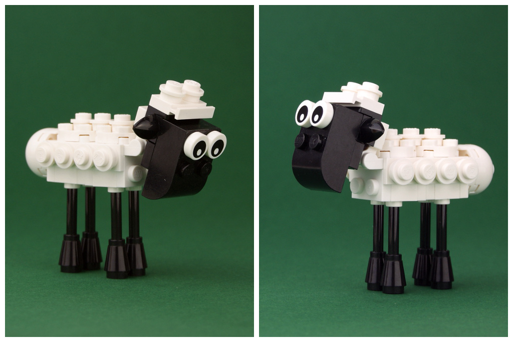shave the sheep lego
