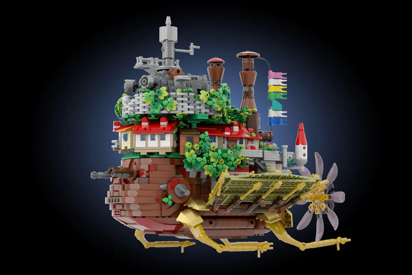 Howl's moving castle lego clearance