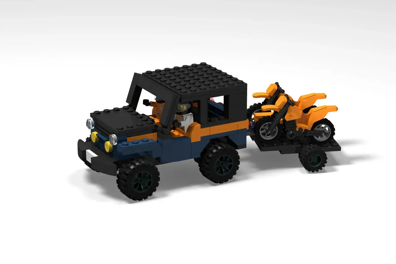 Lego off road hot sale truck