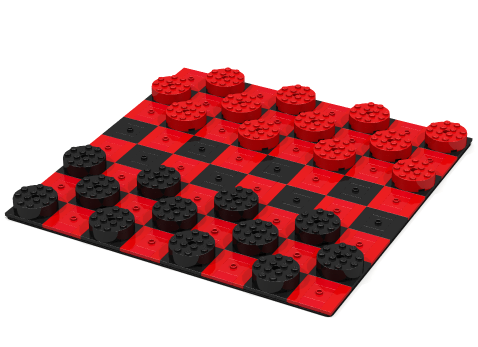 LEGO IDEAS Classic Checkers Board
