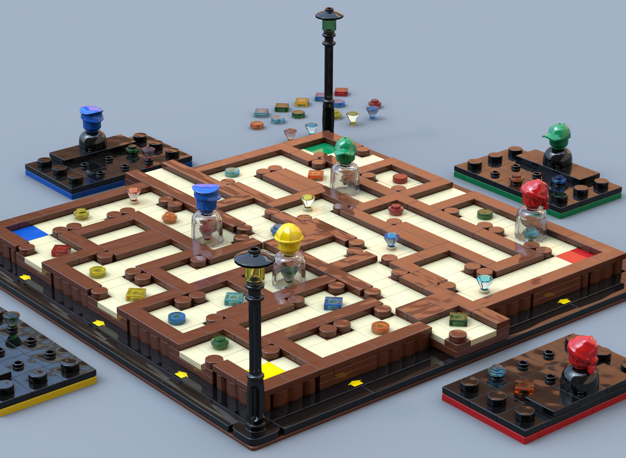 Lego labyrinth hot sale maze