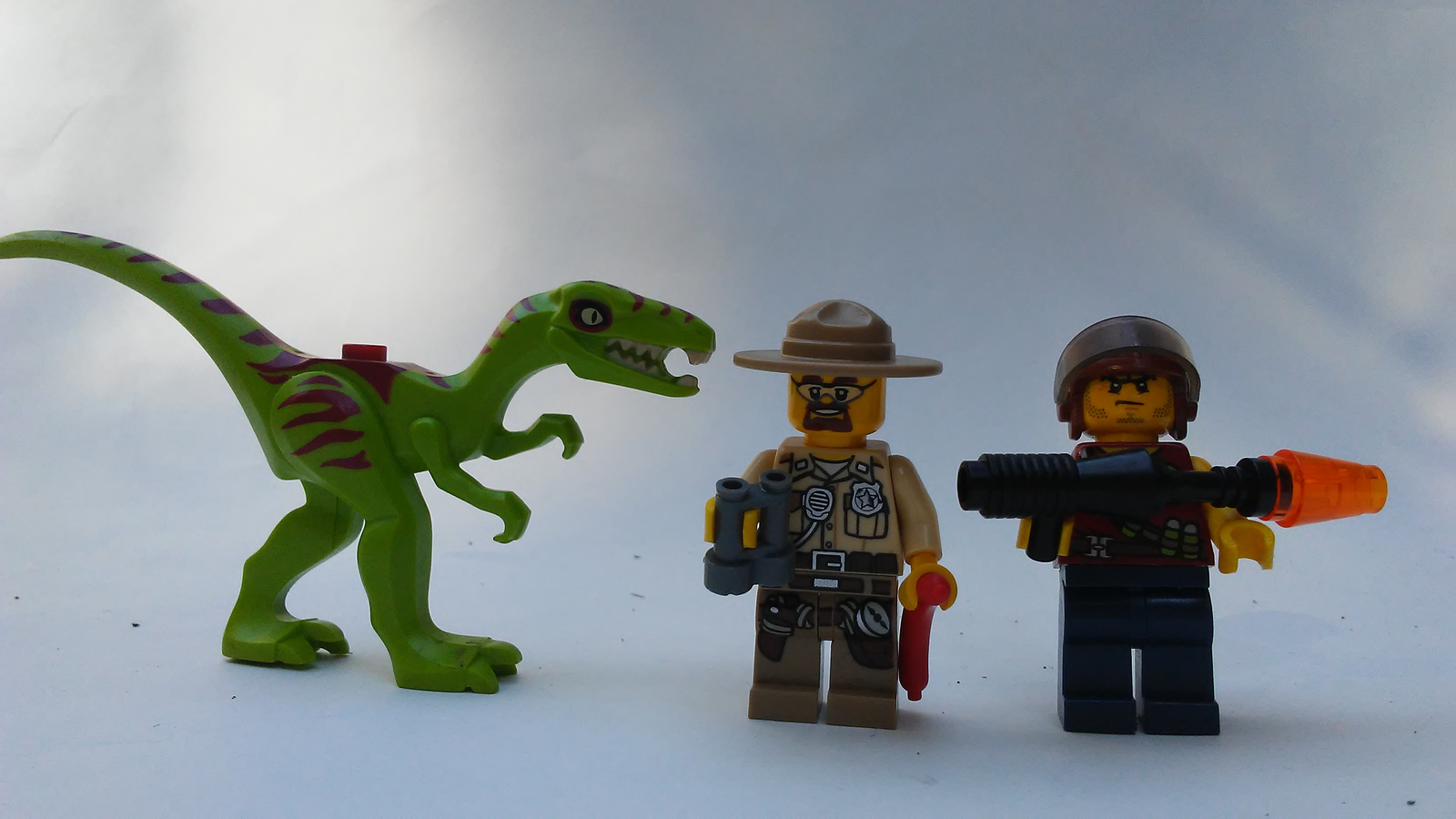 Lego t rex discount minifigure