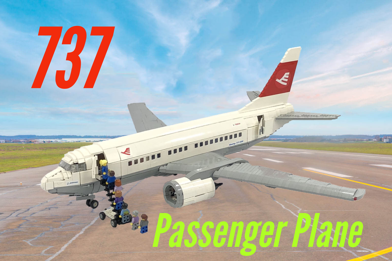 minecraft 737 airplane