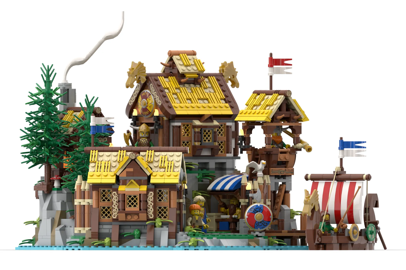 Lego viking house new arrivals