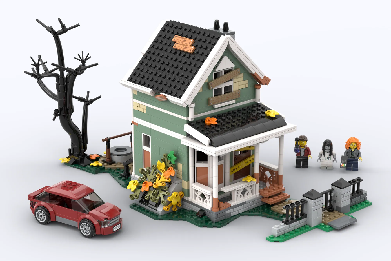 LEGO IDEAS Ghost Hunters and the Haunted House