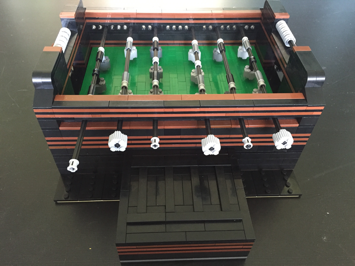 LEGO IDEAS Foosball and Bowling Game