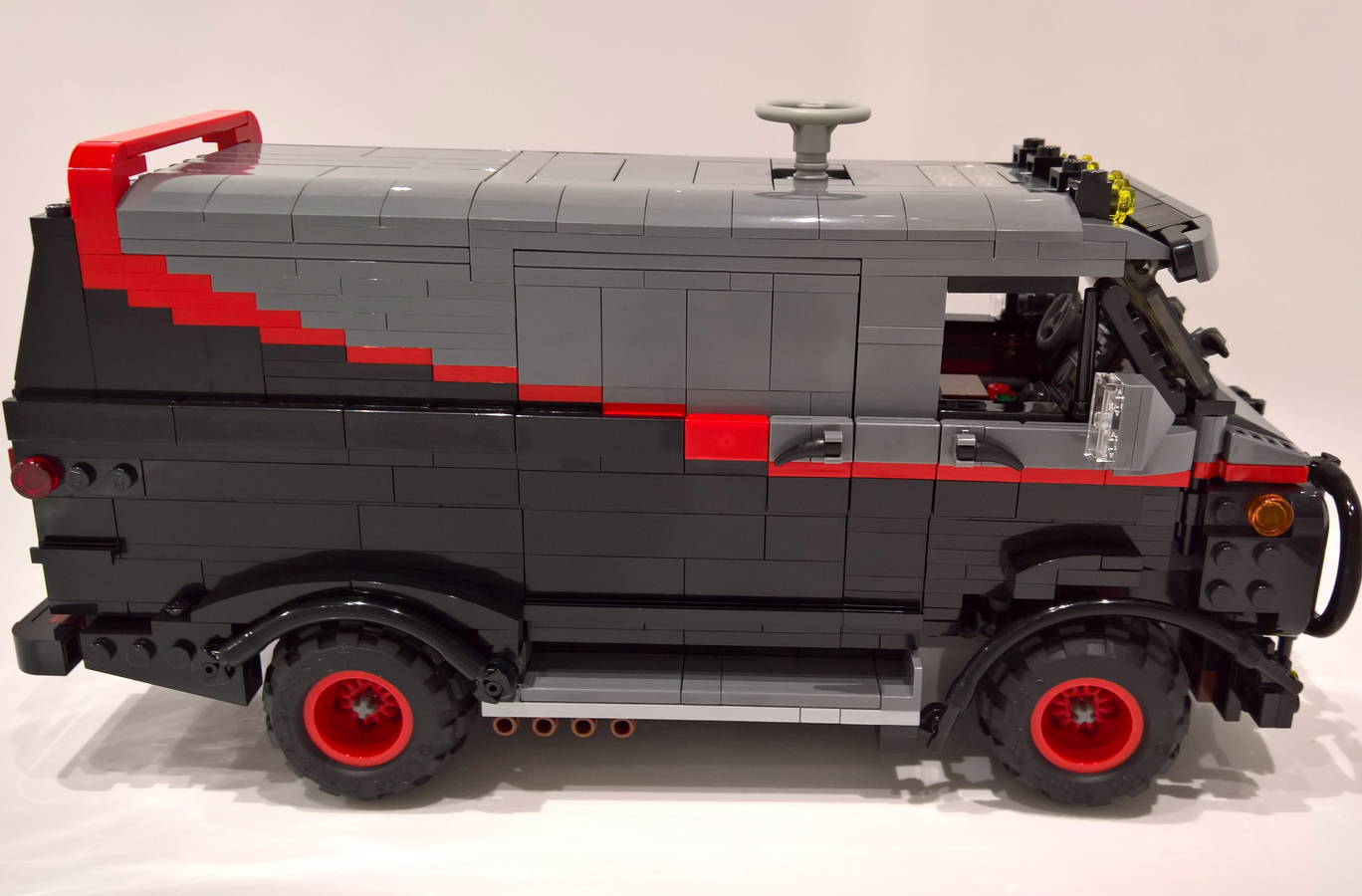 Lego a team store van