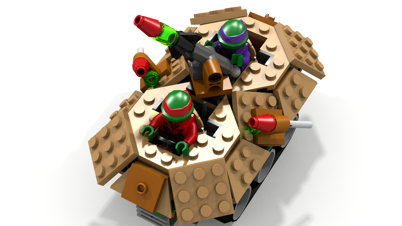 LEGO IDEAS Ninja Turtles Tank