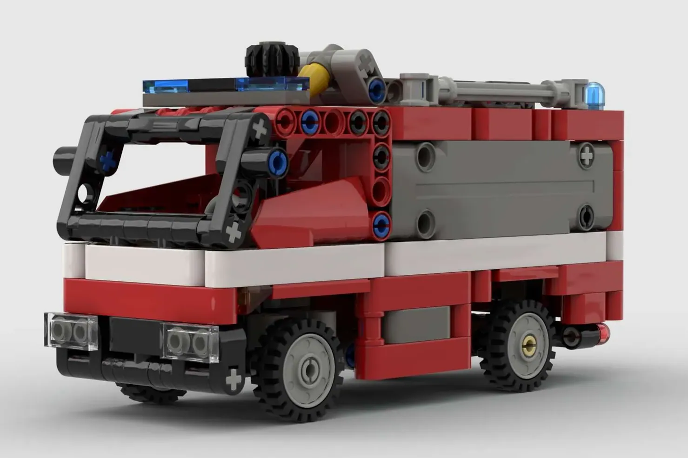 Lego mini sale fire truck