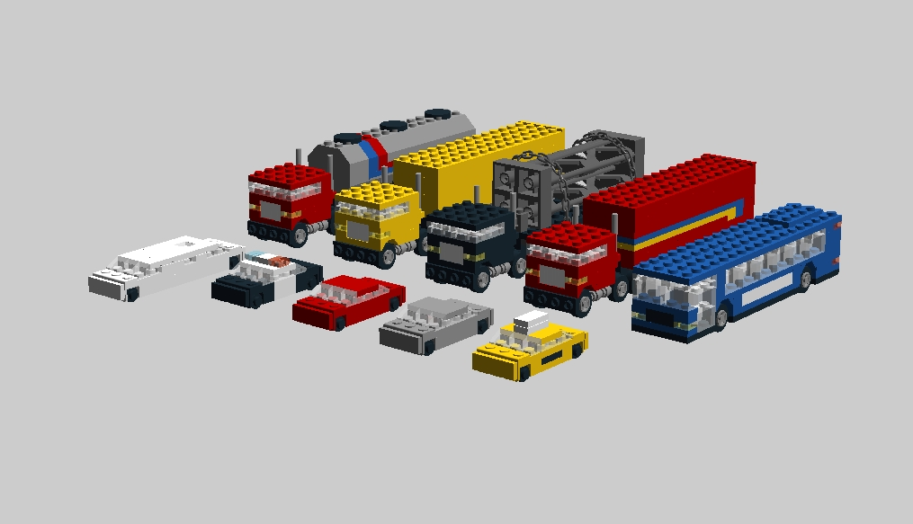 LEGO IDEAS Mini Trucks and Vehicles