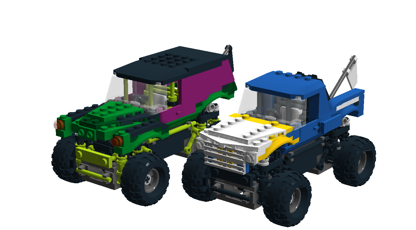 Lego best sale bigfoot truck