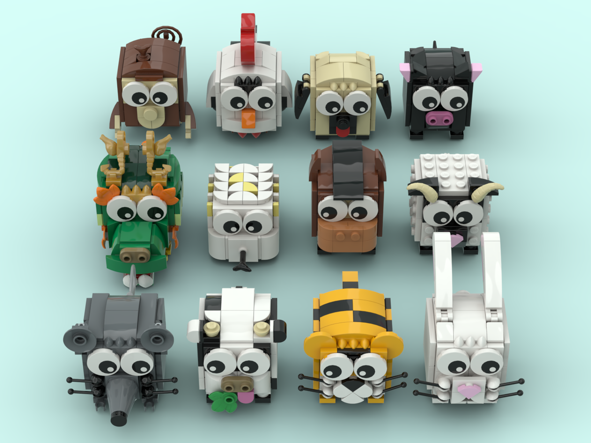 LEGO IDEAS Twelve Animals