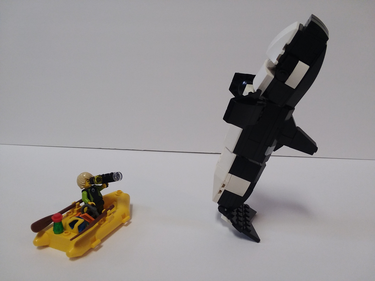 Lego Ideas Orca Diver