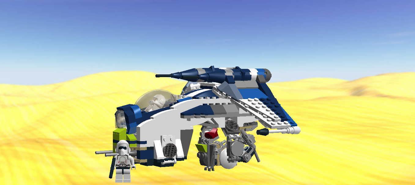 Clone trooper dropship hot sale