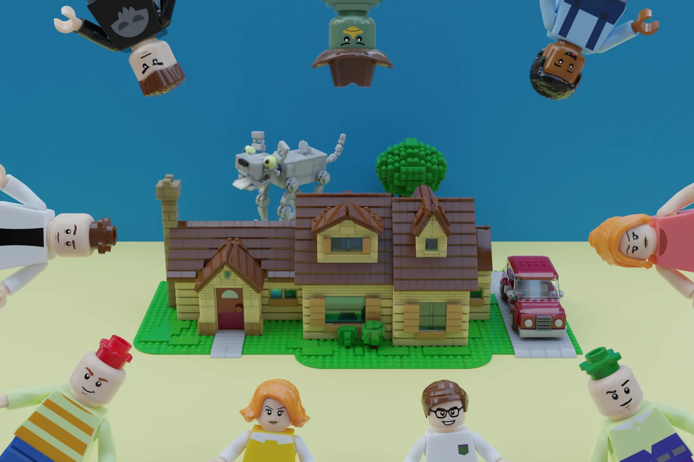 Lego phineas and ferb minifigures sale