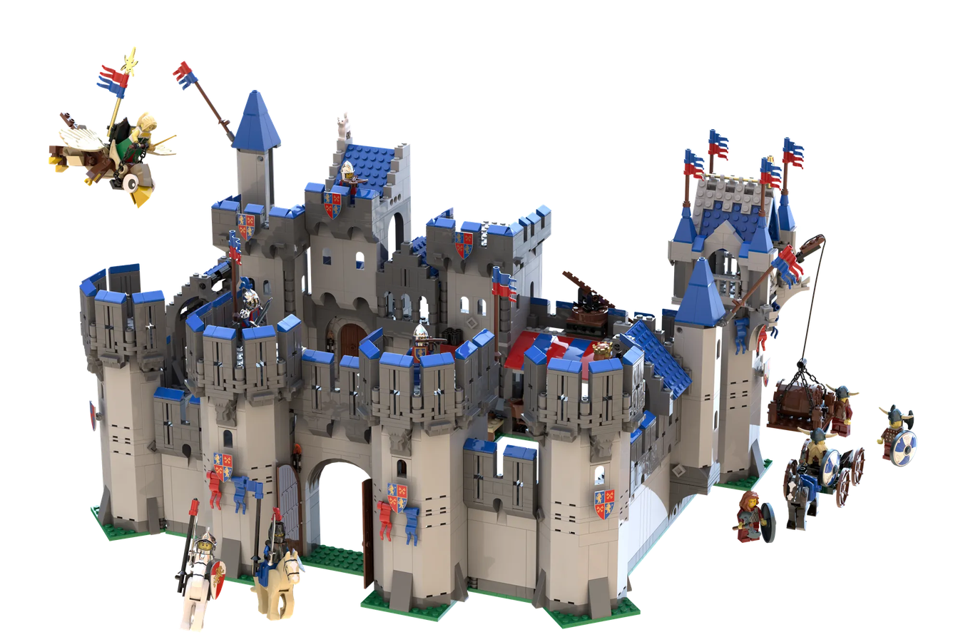 Lego discount castle series