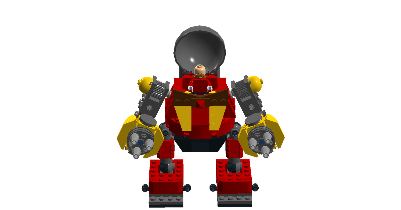 lego mecha sonic Mk2