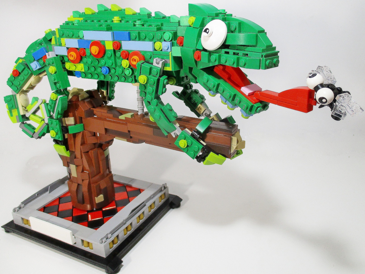 Lego chameleon on sale