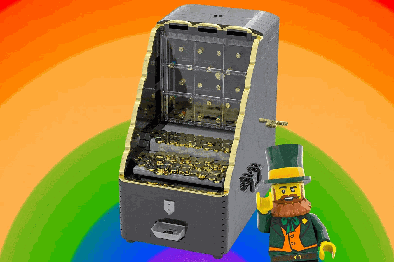 LEGO IDEAS The Golden Pot Coin Pusher