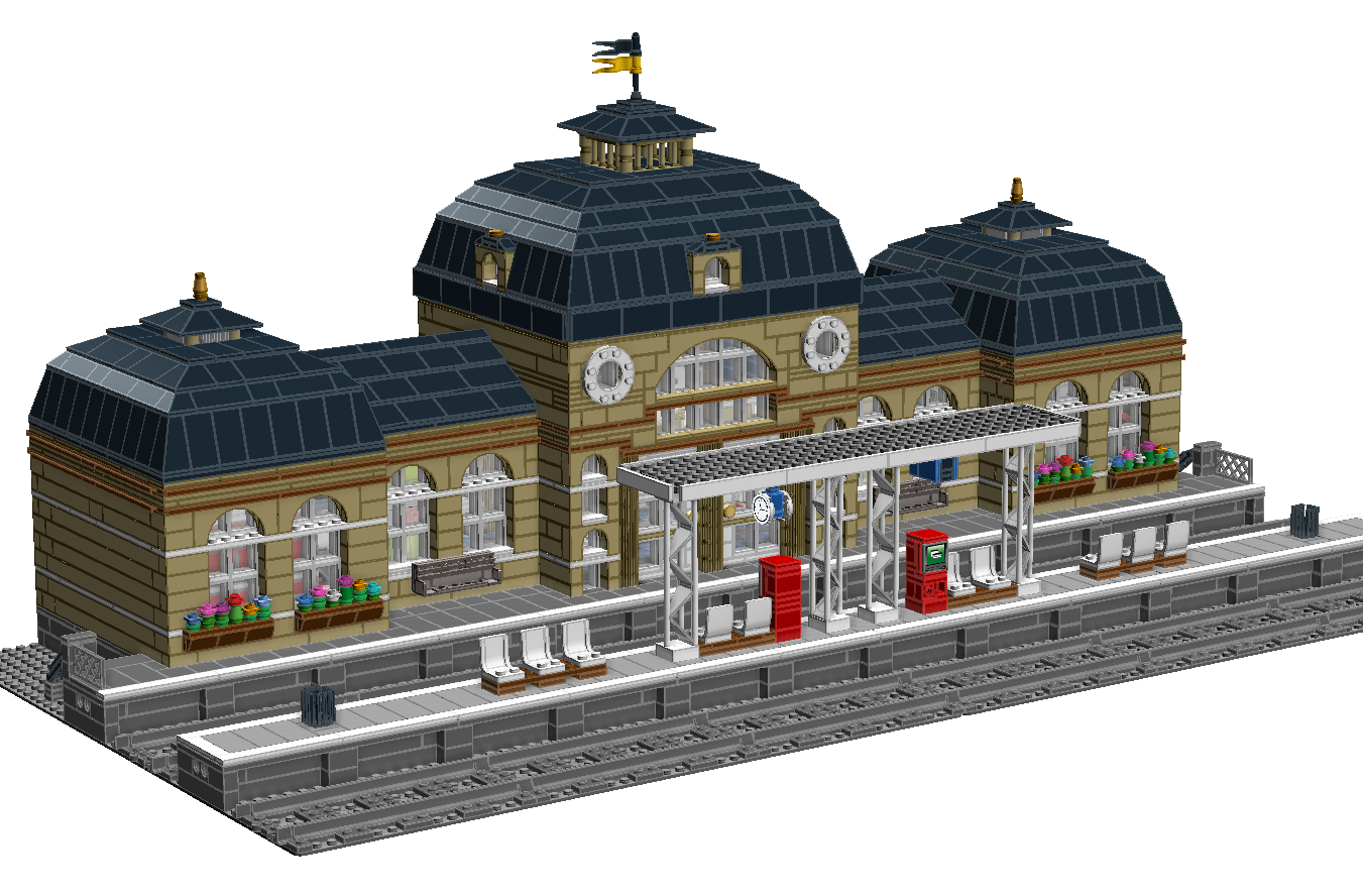 LEGO IDEAS - Classic Train Station