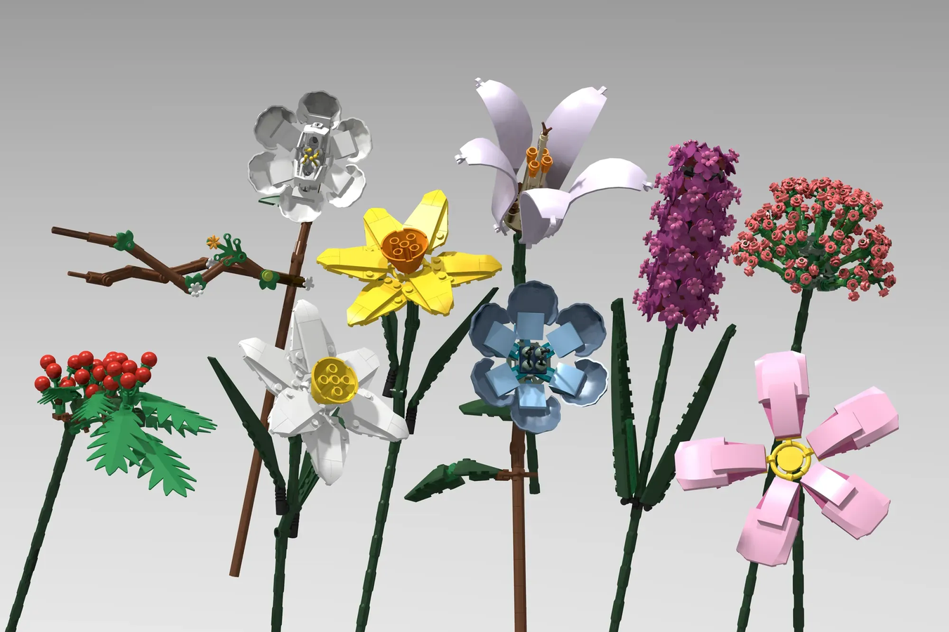 I set LEGO Botanical Collection sono perfetti insieme