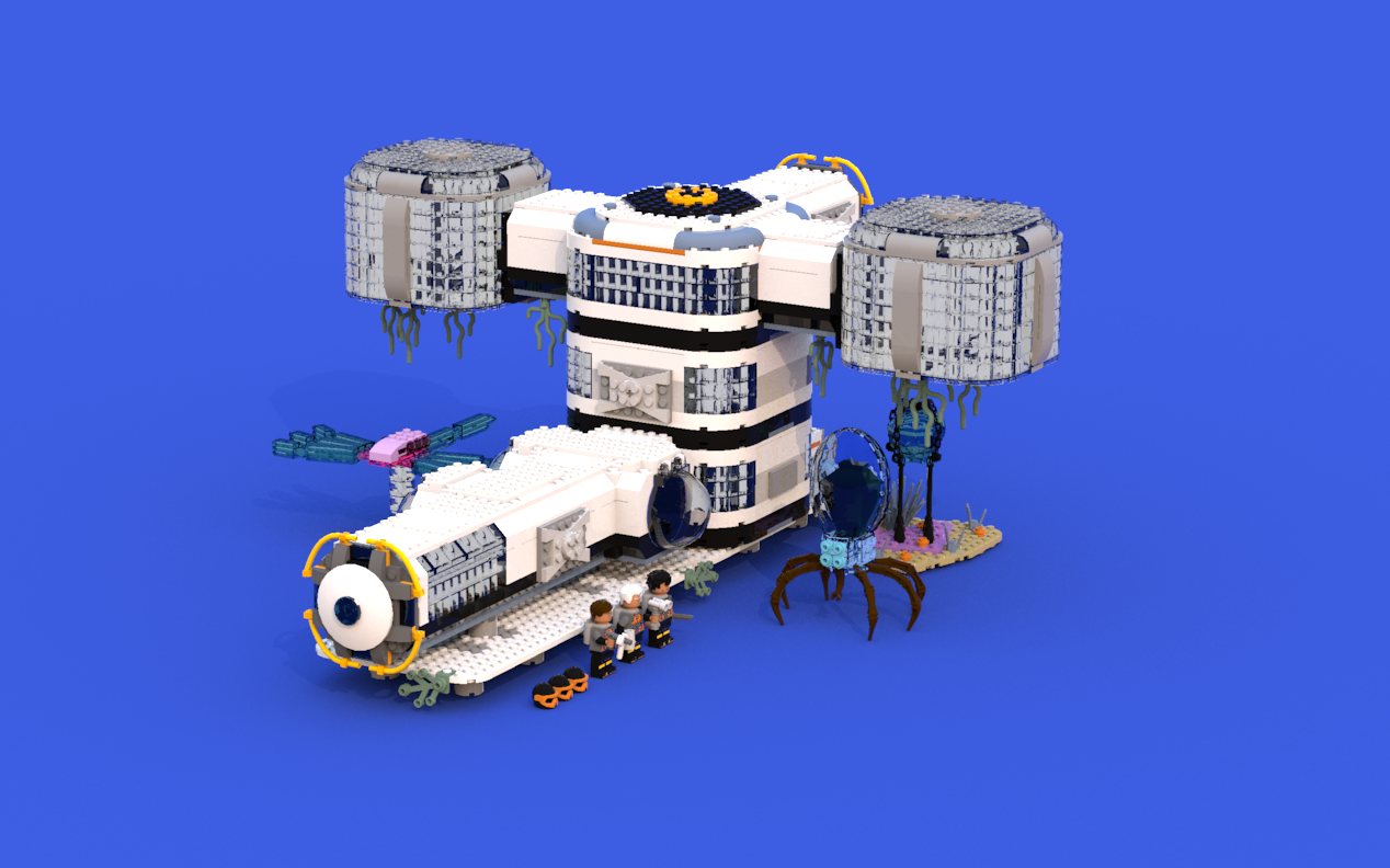 LEGO IDEAS Subnautica Degasi Seabase At Deep Grand Reef
