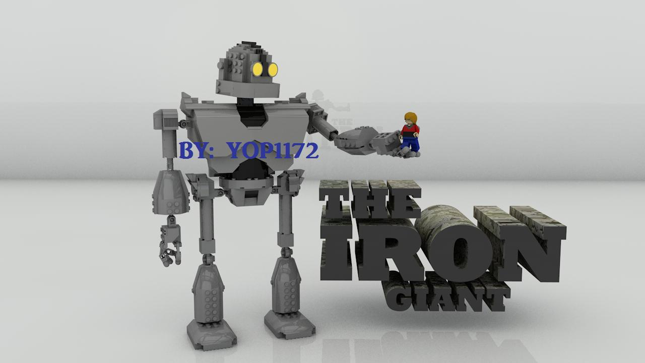 Iron giant lego discount set